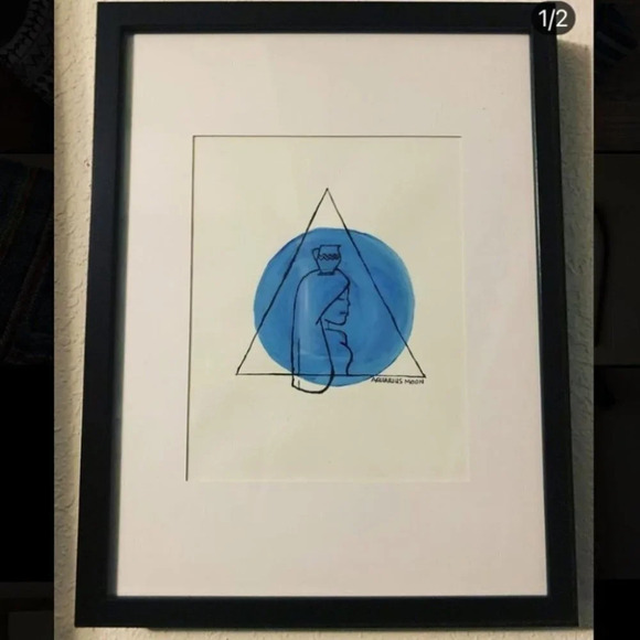 Zodiac Framed Art - Picture 1 of 2